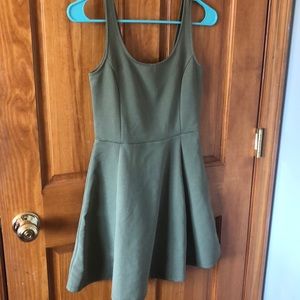 Army green dress